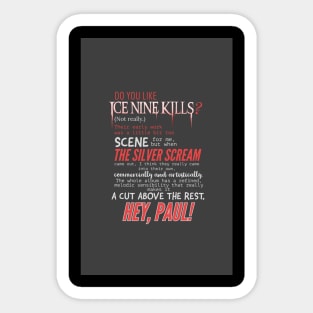 ice nine kills Sticker